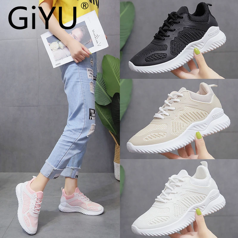 new Women Sneakers Fashion Breathble Vulcanized Shoes Pu leather Platform Lace up Casual White Tenis Feminino Zapatos De Mujer | Обувь