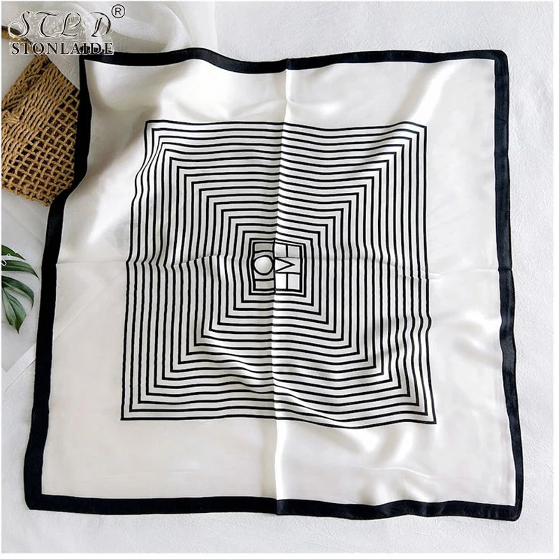 70*70 см Шарф Для женщин шарфы в клеточку Элитный бренд женский шейный платок шарф