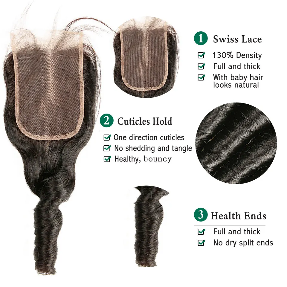 Романтические вьющиеся пучки волос с зажимами Beauty Plus Remy бразильские