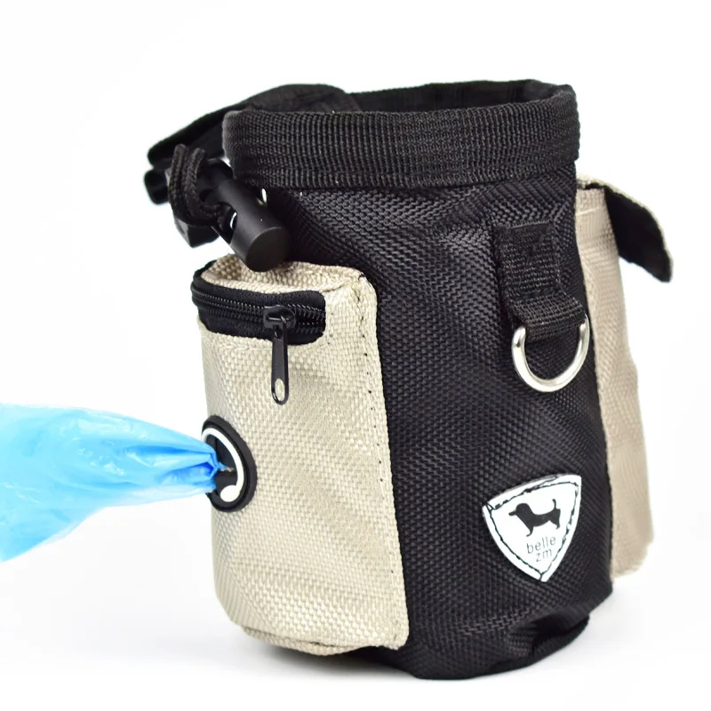 

Polyester Dog Outdoor Training Treat Bag Snack Bag Dog Carriers Doggie Pet Feed Pocket Pouch Puppy Food Waist Bag Poop Bag ZA434