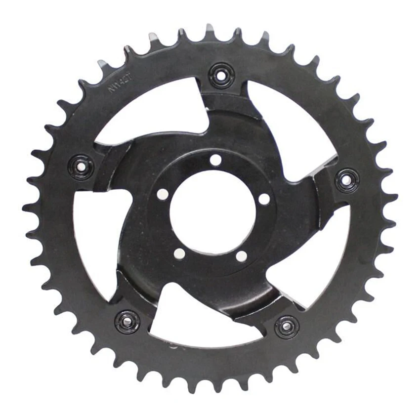 Настраиваемый 42T цепное колесо для BAFANG 48V 1000W BBSHD BBS03 среднемоторный привод велосипедный шатун 42T цепное колесо