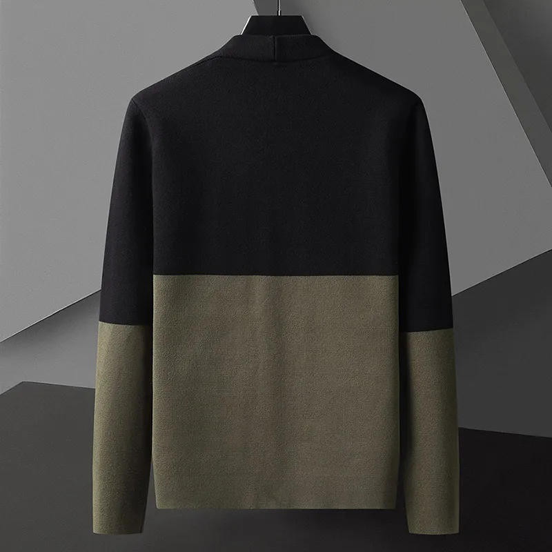 

Кардиган, свитер, пальто, Мужская одежда, корейская мода, Молодежная Весенняя однотонная кофта с вышивкой