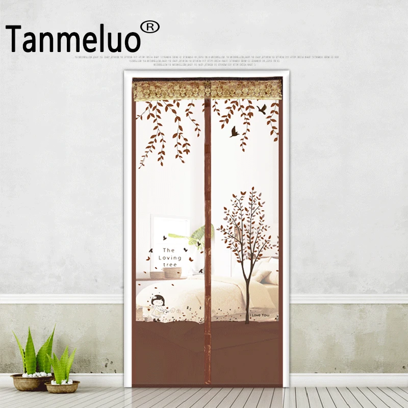 

Москитная сетка Fly Bug, магнитная Летняя Сетка для защиты от оконные дверные занавески от насекомых