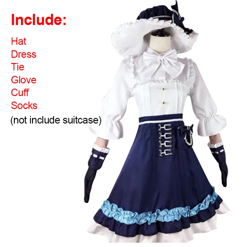 Costume Coshome/костюм для косплея с персонажами игры V садовник Эмма Вудс будуар мечта Косплей Хэллоуин карнавальные вечерние костюмы для косплея - Цвет: Costume