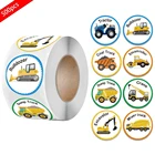 500 шт., детские наклейки на автомобиль, 1 дюйм