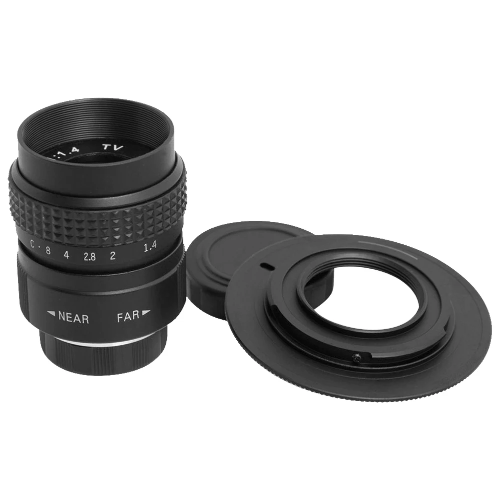 CC TV 25 мм F1.4 объектив для домашней камеры C Mount Clear практичный Movie ручная фокусировка