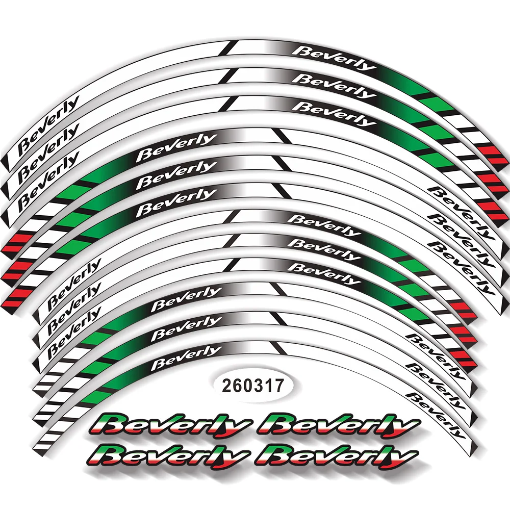 Защитные логотипы и наклейки для мотоцикла светоотражающие в полоску