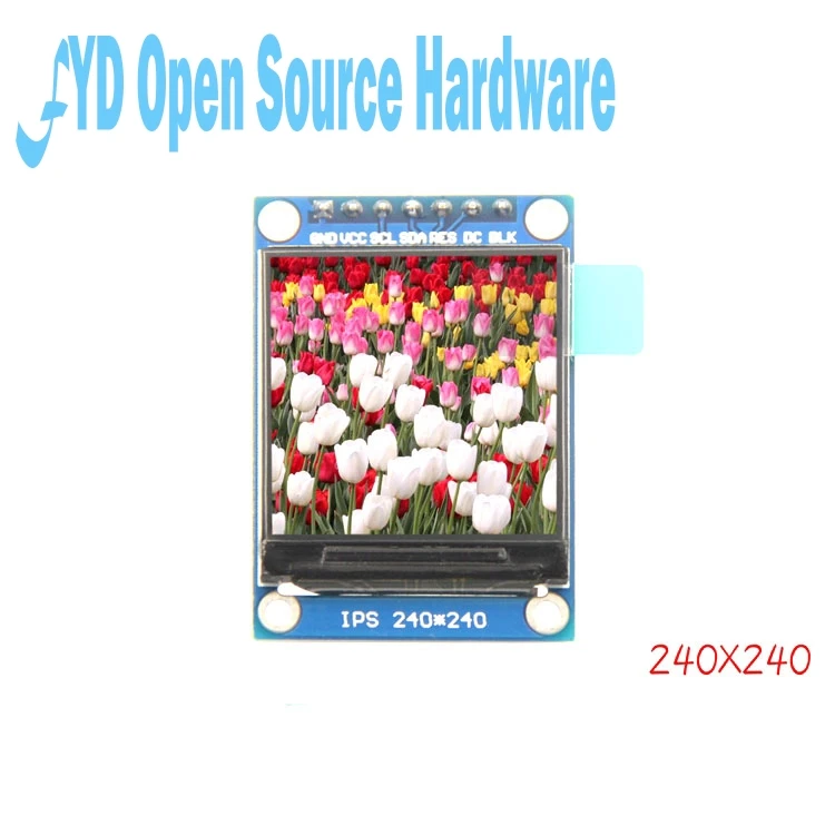 1 шт. 3 дюймов 7PIN SPI HD полноцветный IPS TFT экран ST7789 Привод IC 240*240 | Электронные