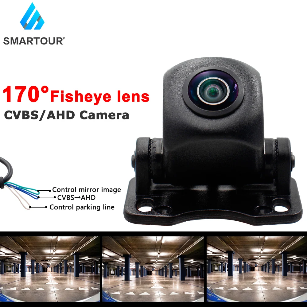 Новинка AHD 1080P/720P ночное видение объектив рыбий глаз задний вид автомобиля CVBS