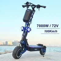 speedbike 72v 7000w electric scooter with dual motor 11inch off road on road nice design scooter electrico