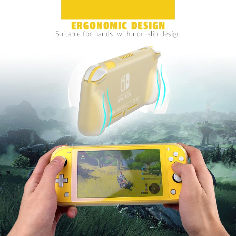 Силиконовый чехол Data Frog для Nintendo Switch Lite с 2 слотами карт защитный игровой консоли |
