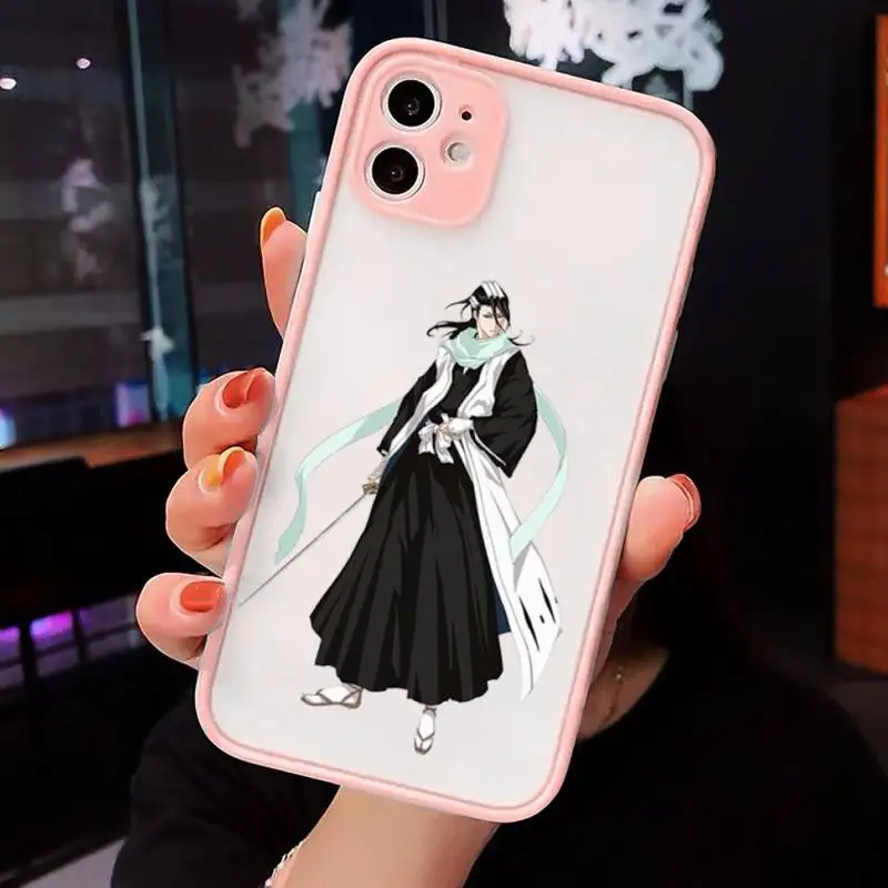 

Bleach Japan anime Phone Cases matte transparent For iphone 7 8 11 12 plus mini x xs xr pro max cover