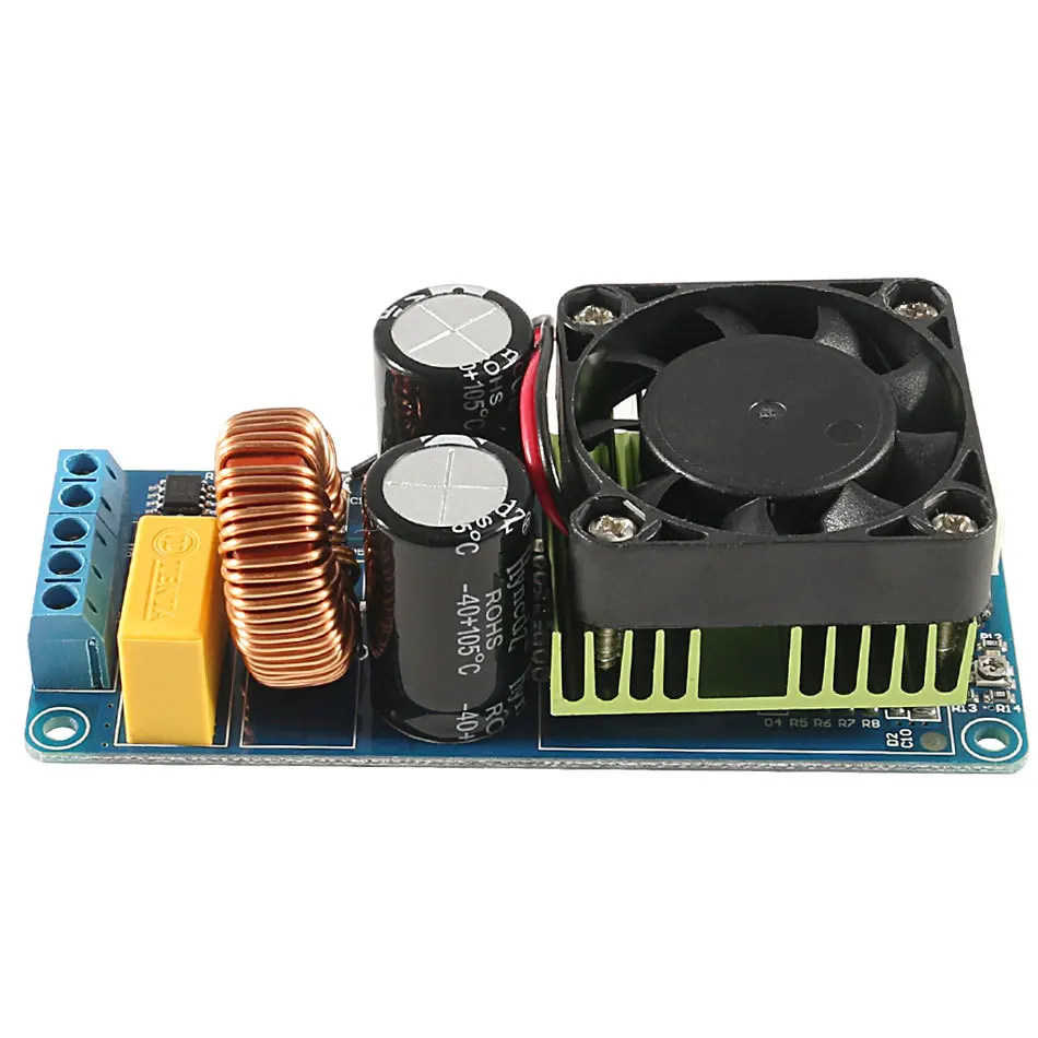 

IRS2092S 500W Mono Channel Class D HIFI Power Amp Board 20Hz-20KHz