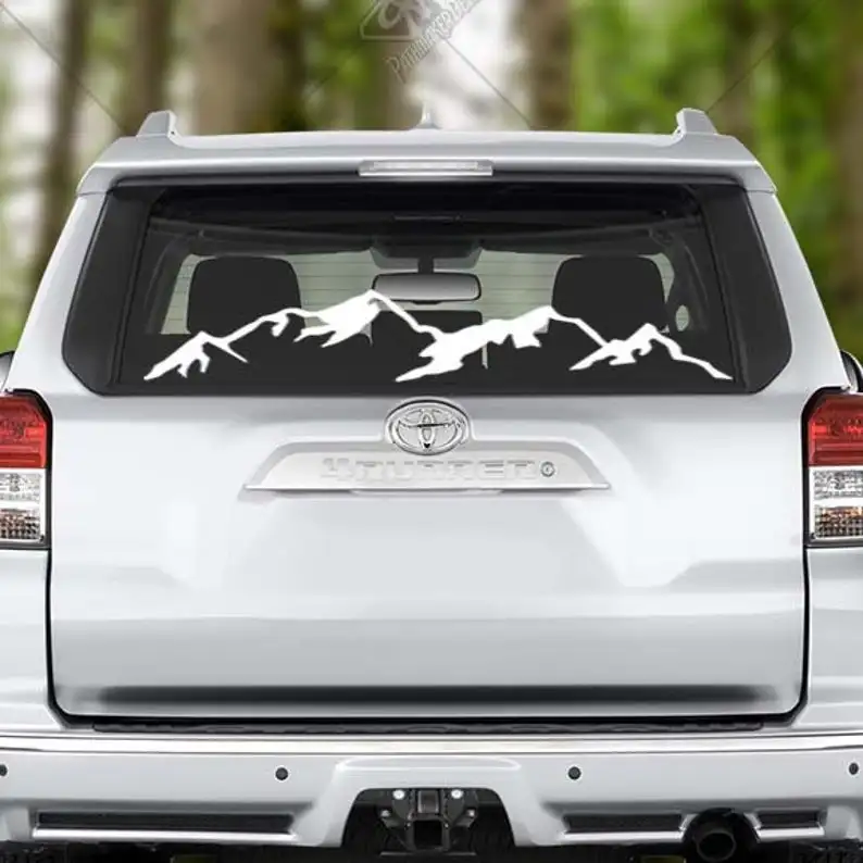 

Mountains Banner Vinyl Decal