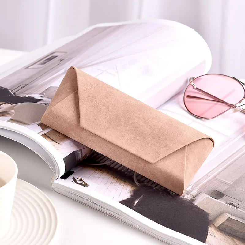 

Retro Frosted Glasses Case Portable Anti-stress Storage Myopia Glasses Box Simple Creative Sunglasses Box Caja De Gafas De Sol