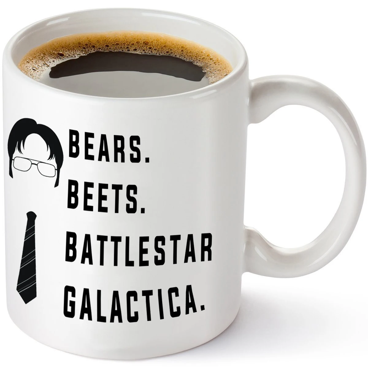 

Кружки с медведем Battlestar галактика, 11 унций, кофе, завтрак, молочный чай, креативная ТВ-чашка, цитата, забавный подарок для забавного представ...