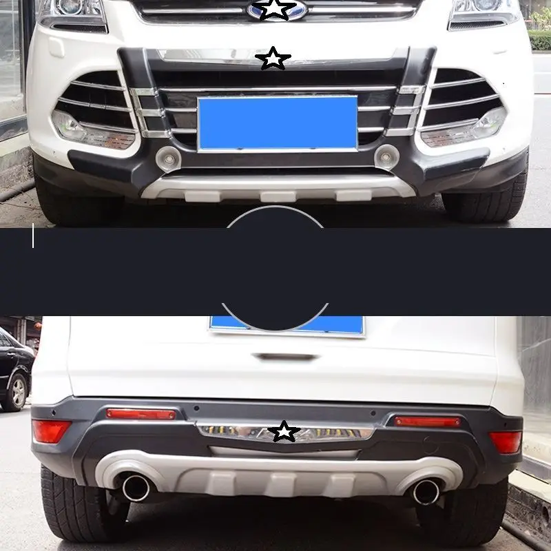 Запчасти модифицированные Automovil модификация внешний стиль Tunning Передние Губы
