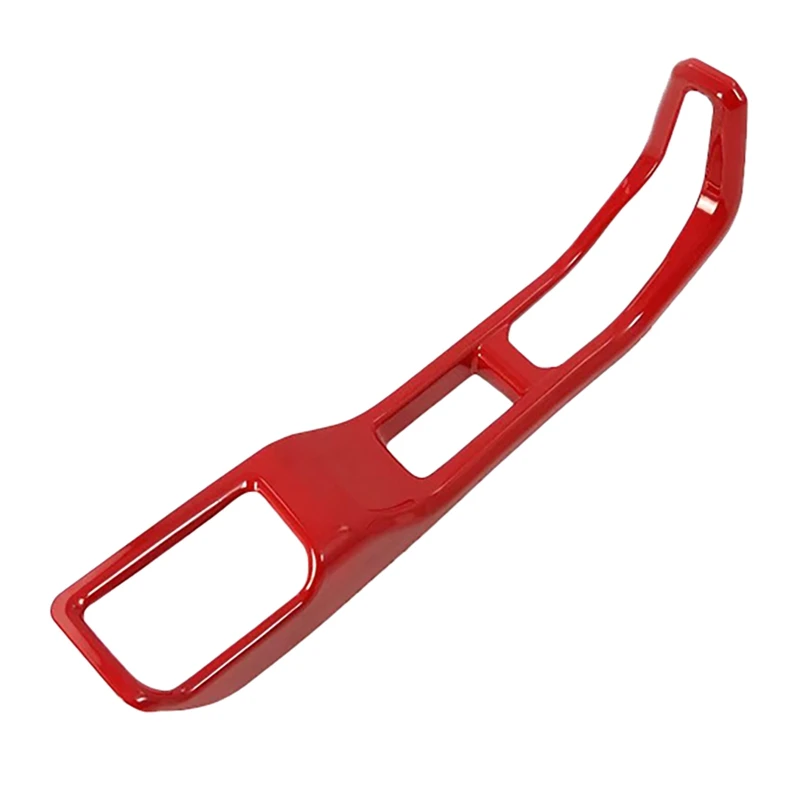

Car Shift Panel Cover 4WD for Jeep Wrangler JL JLU 2018 2019 2020 2021 Red for Car Interior