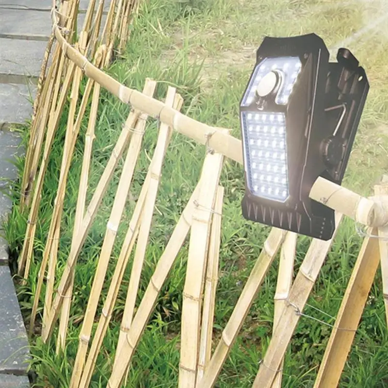 

Outdoor Solar Motion Sensor Security Light Waterproof LED Clip on Light for Fence Patio Wall Garage