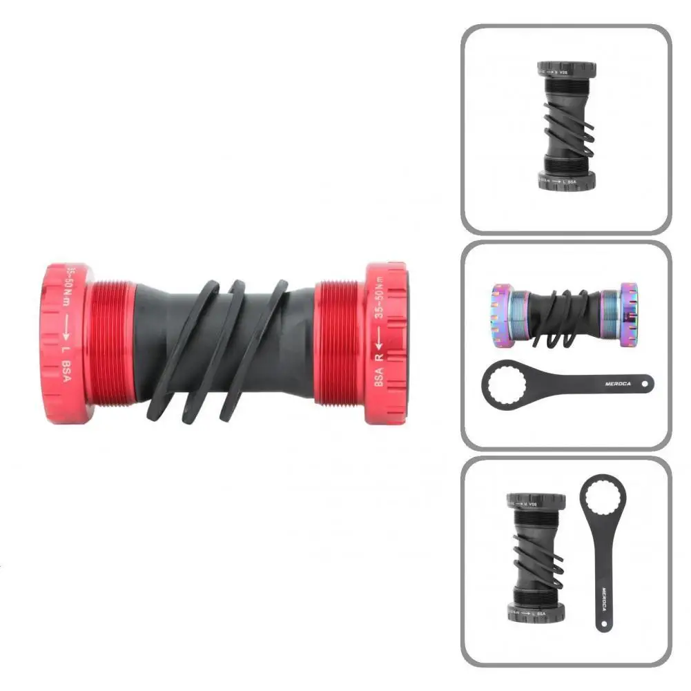 

Threaded Bottom Bracket Heavy-duty Useful Run Smoothly Bearings Thread Bottom Bracket