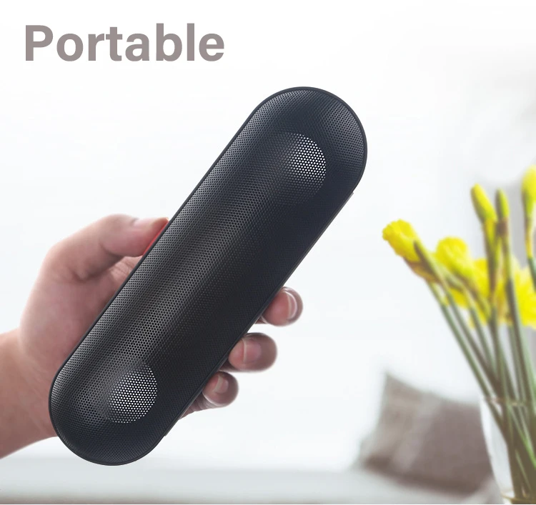 NBY18 мини портативный Bluetooth динамик fm-радио беспроводной динамик 3D стерео музыка объемный компьютер колонки поддержка TF AUX USB