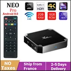 Оригинальная Смарт ТВ-приставка NEO tv Pro X96mini Android 9,0 медиаплеер s905w четырехъядерный 16 Гб Full HD x96 mini Neotv pro 2 ТВ-приставка