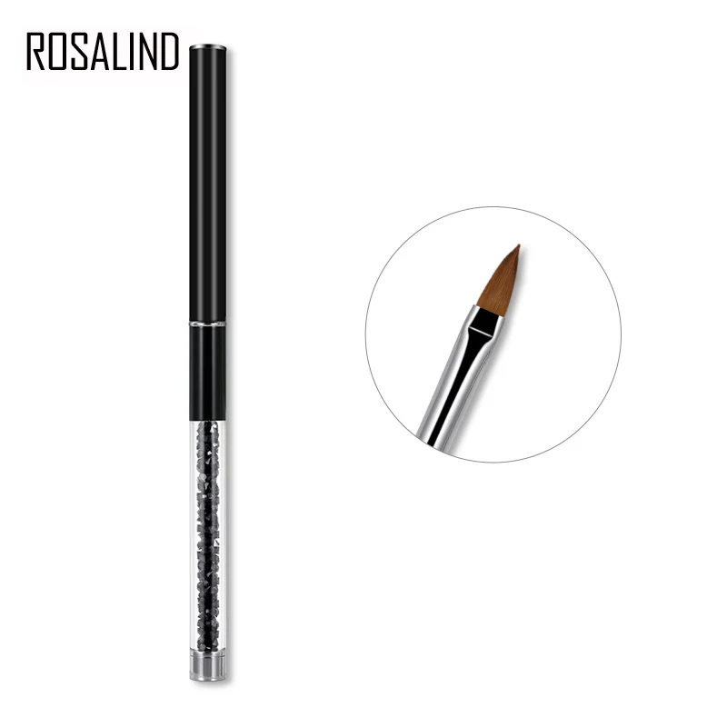 ROSALIND маникюрные щетки акриловая кисть для ногтей Vernis Полупостоянный