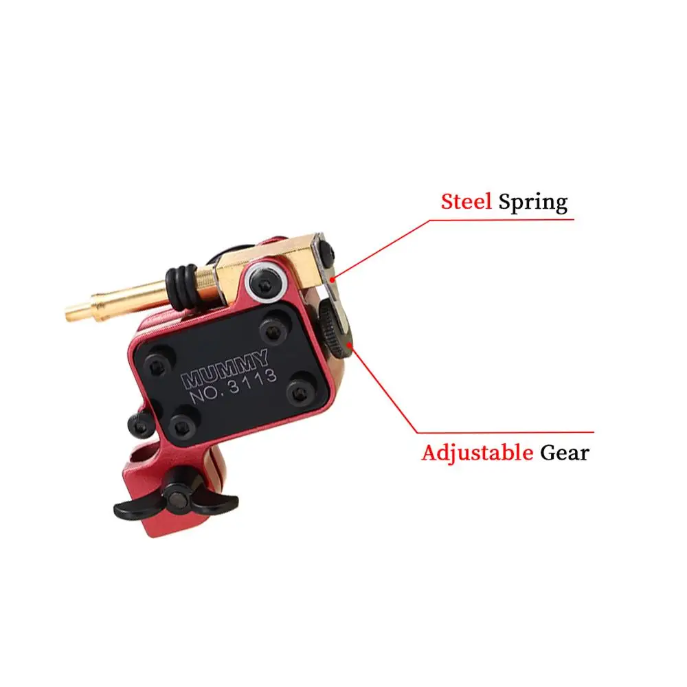 Вращающаяся машинка для татуировок с рамкой из алюминиевого сплава японский