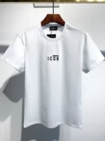 brand dsq2 luxury men soft cotton t shirt embroidery icon letter crew neck shirt hip hop dsquared2 shirt tops big m xxxl