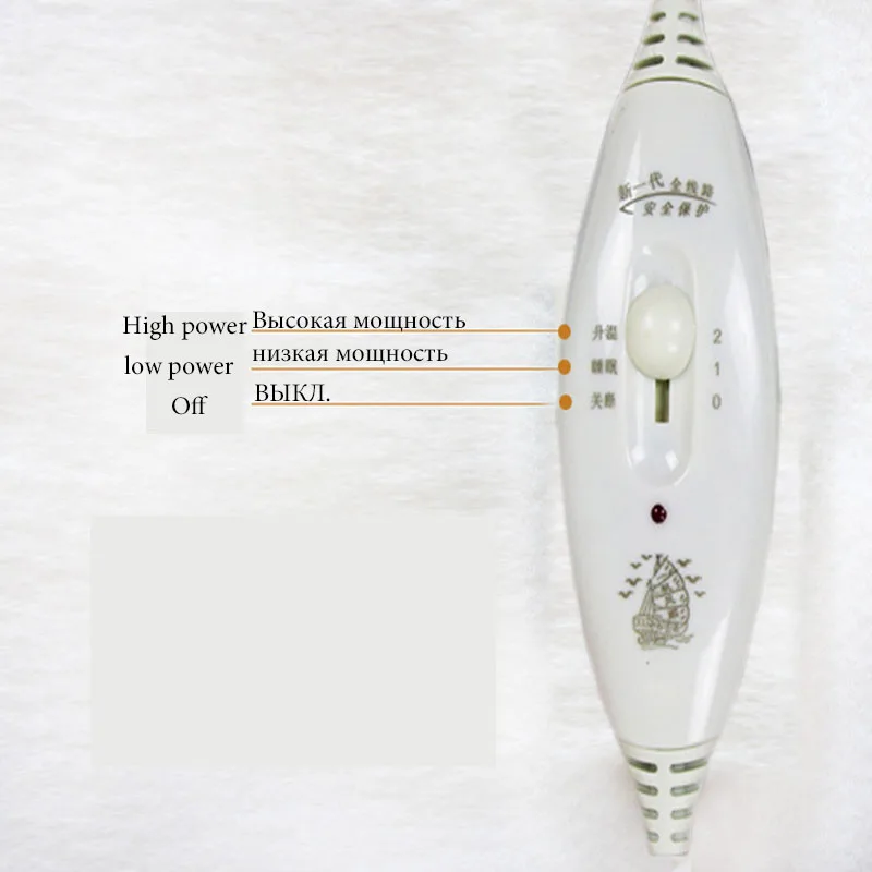 Electric Blanket Thicker Heater Double Body Warmer Heated Thermostat Heating | Бытовая техника