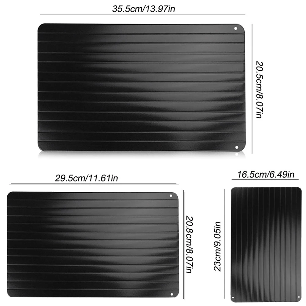 Лотки для быстрого размораживания домашней кухни антипригарный лоток мяса рыбы