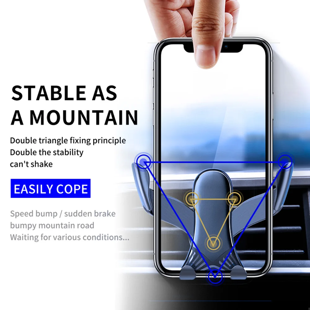 Автомобильный держатель для телефона универсальный вентиляционного отверстия