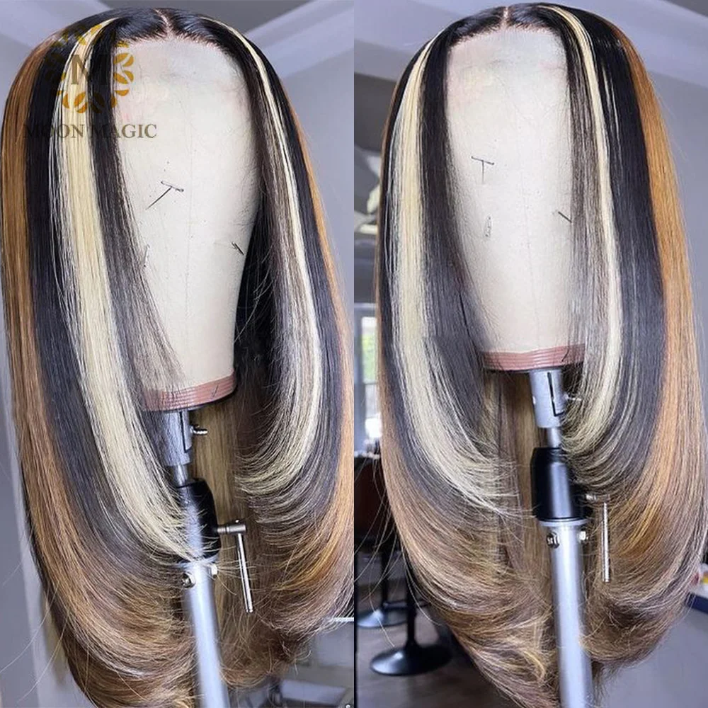 

Ombre Highlight 613 Blonde Colored Short Bob Wig Lace Front Human Hair Wigs Preplucked Lace Wig Bob Lace Front Wigs For Women