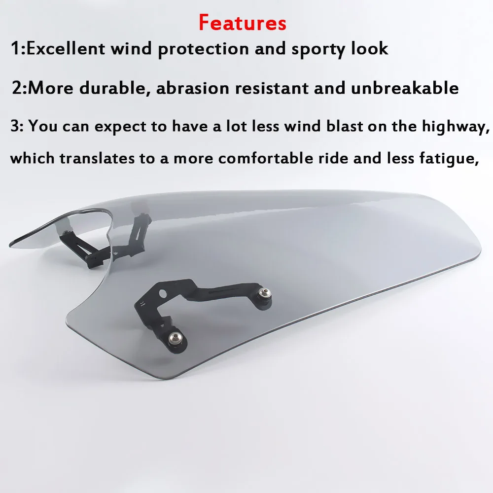 2020 Vulcan S 650 ветрового стекла мотоцикла лобовое стекло с планкой для 2015 2016 2017 2018 2019