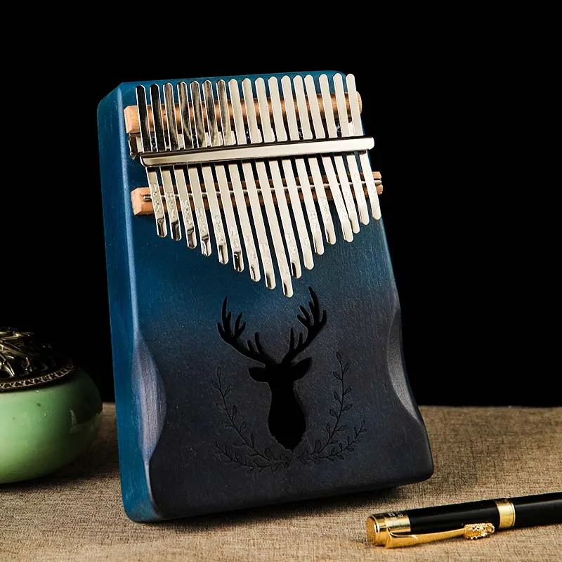 Калимба 17 клавиш для начинающих высококачественный музыкальный инструмент Mibra