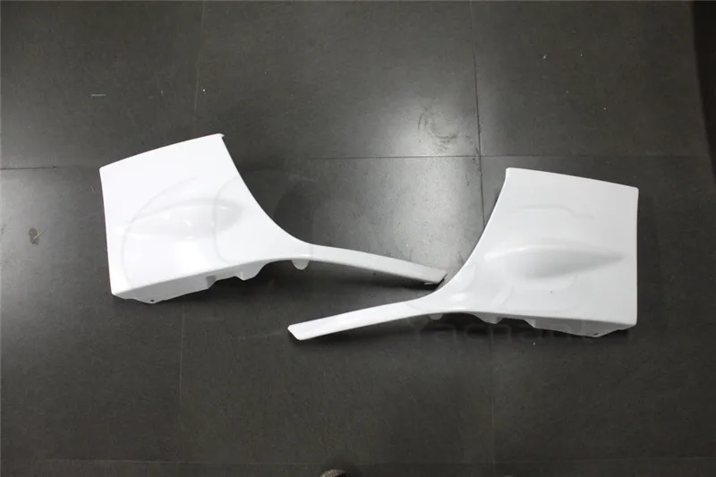 Автомобильный Стайлинг FRP стекловолокно передний бампер колпачки 2 шт подходит