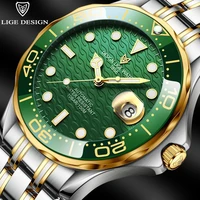 new sport2021 mens mechanical watches lige top brand automatic tourbillon watch men waterproof date clock man diving wristwatch