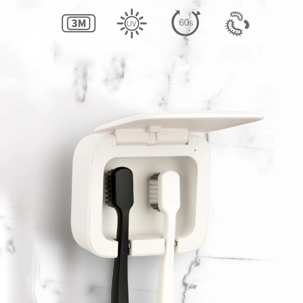 Настенный держатель для зубной щетки антибактериальный ультрафиолетовый