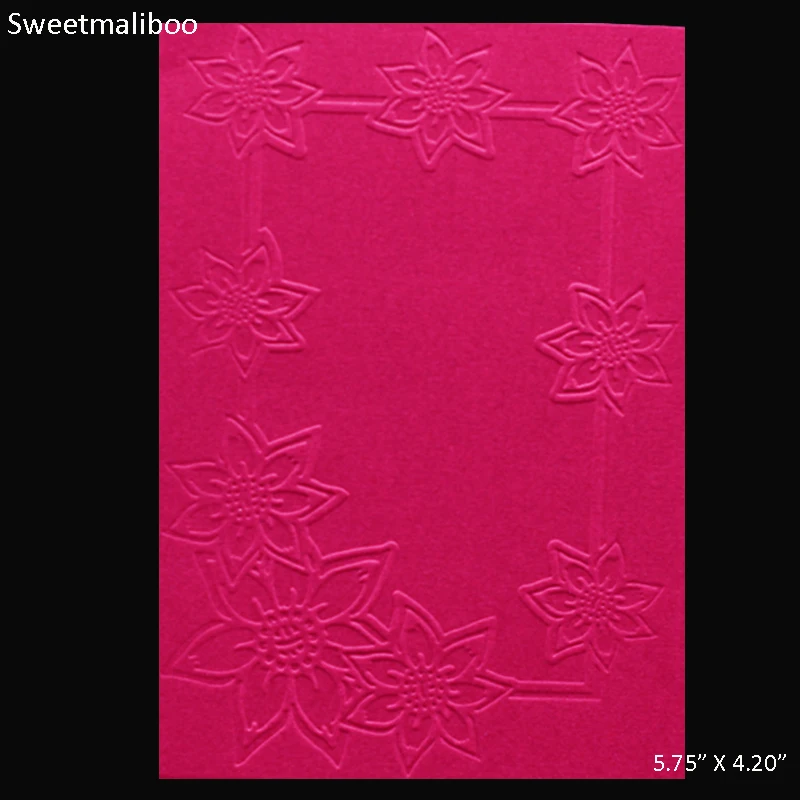 Цветочная рамка кружевная тисненая папка пластиковая ручная работа фотоальбом