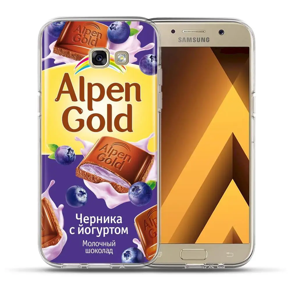 Шоколадный чехол для телефона Samsung Galaxy A3 A5 A7 2016 2017 A6 A8 Plus 2018 A9 A10 A20 A30 A40 A50 A60 A70 A80 A90