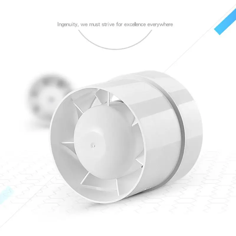 220 В 4 &quotТихий настенный экстрактор вытяжной вентиляции вентилятор воздуходувки