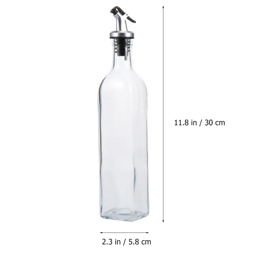 

4 Pcs Practical Condiment Glass Bottle Seasoning Bottle Multipurpose Bottle