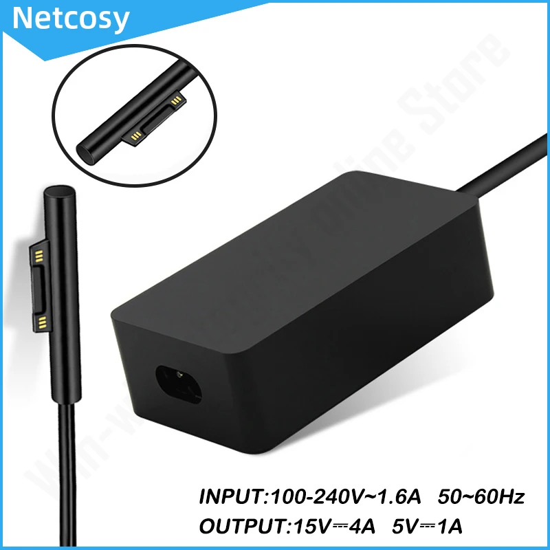 

Зарядное устройство для Surface Pro, 65 Вт, для Surface Pro 3, 4, 5, 6, 7, блок питания для Microsoft Surface Book, Laptop/Tablet