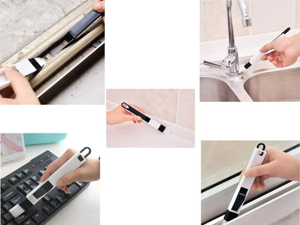 Маленькая щетка для уборки набор инструментов щетки очистки труднодоступных