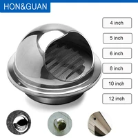 4 12inch stainless steel wall ceiling air vent ducting ventilation exhaust grille cover outlet heating cooling vents cap