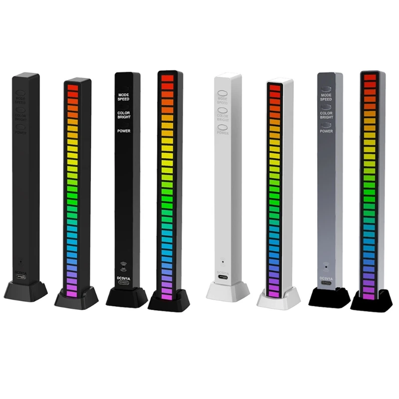 

RGB Music Display Lights Colorful Lamp Create Good Atmosphere, Atmosphere Light for Small Ornament on The Car Decoration