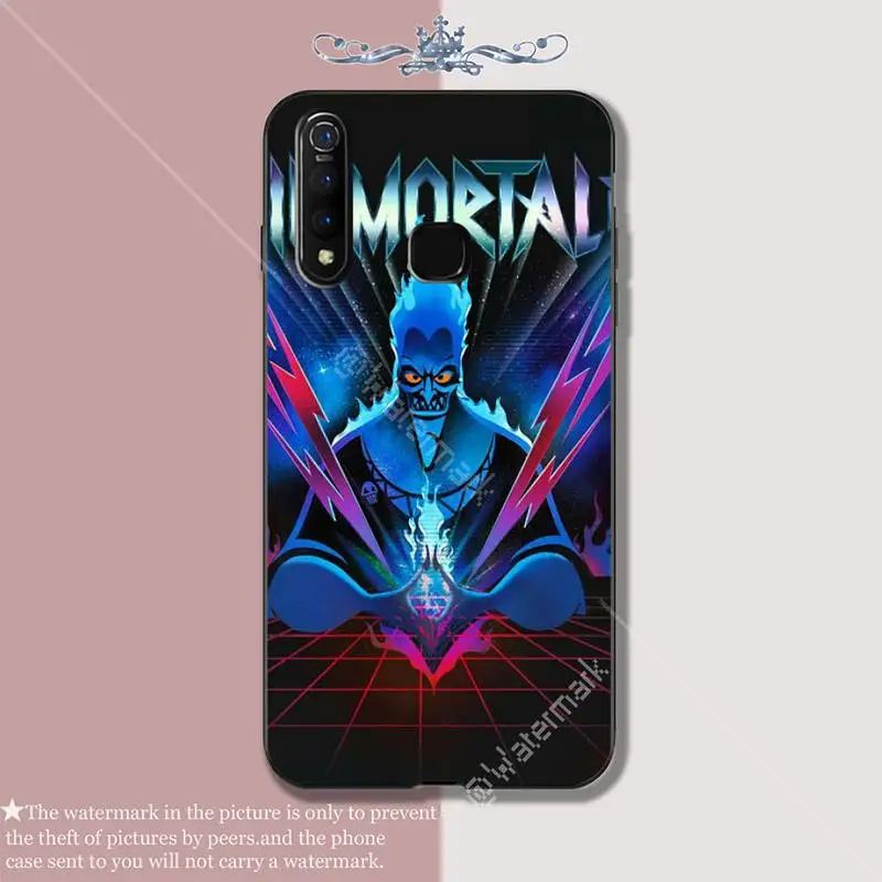 

Hades Soft TPU Black Case Cover For Vivo U3x Y11 Y12 Y19 Y81 Y91C V9 V17 V15 Pro Coque