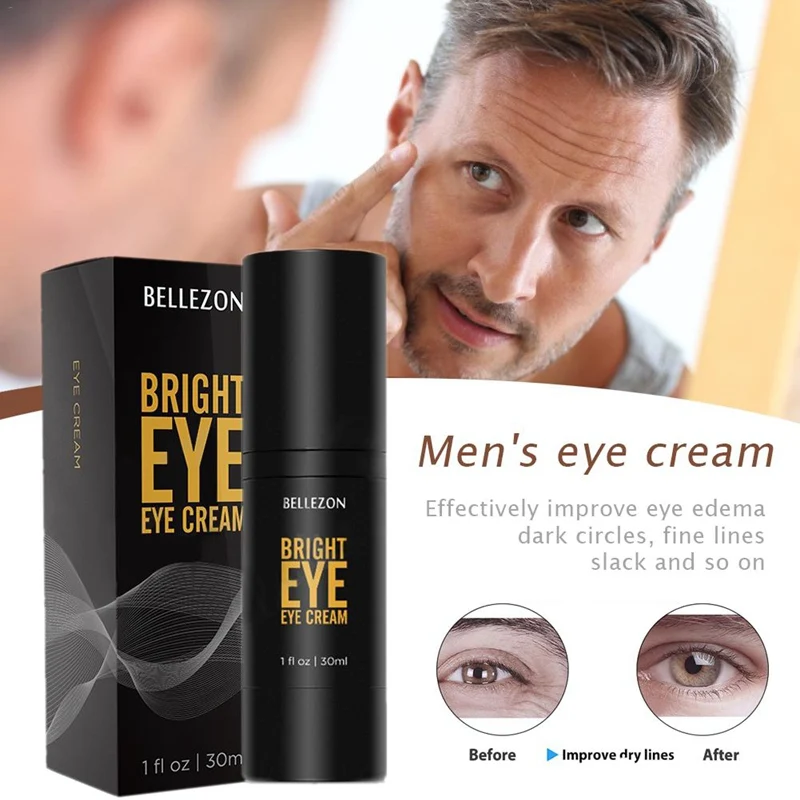 

Men Anti-wrinkle Eye Cream For Remove Black Dark Circles Puffiness Reduce Fine Lines Moisturizing Anti Agings Eye Cream