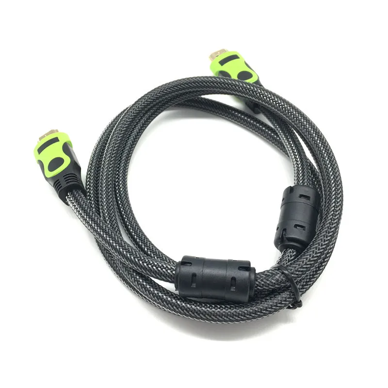 

HDMI to HDMI Cable 3D 2.0K Male-Male High Premium Gold-plated HDMI Adapter for Tablet HDTV Camera PC color green