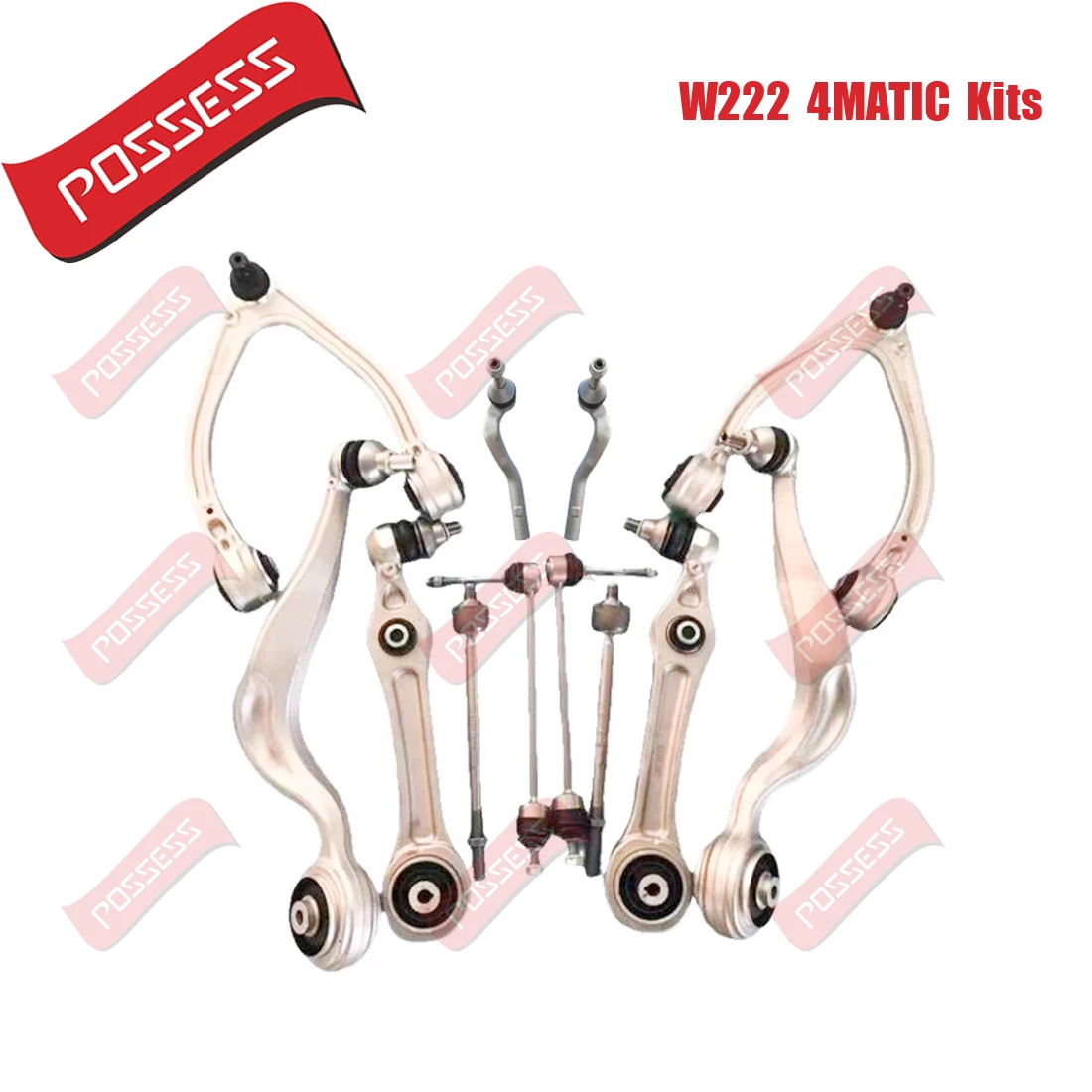 

12 шт., комплект рулевых тяг для Mercedes-Benz S-Class W222 C217 4-Matic